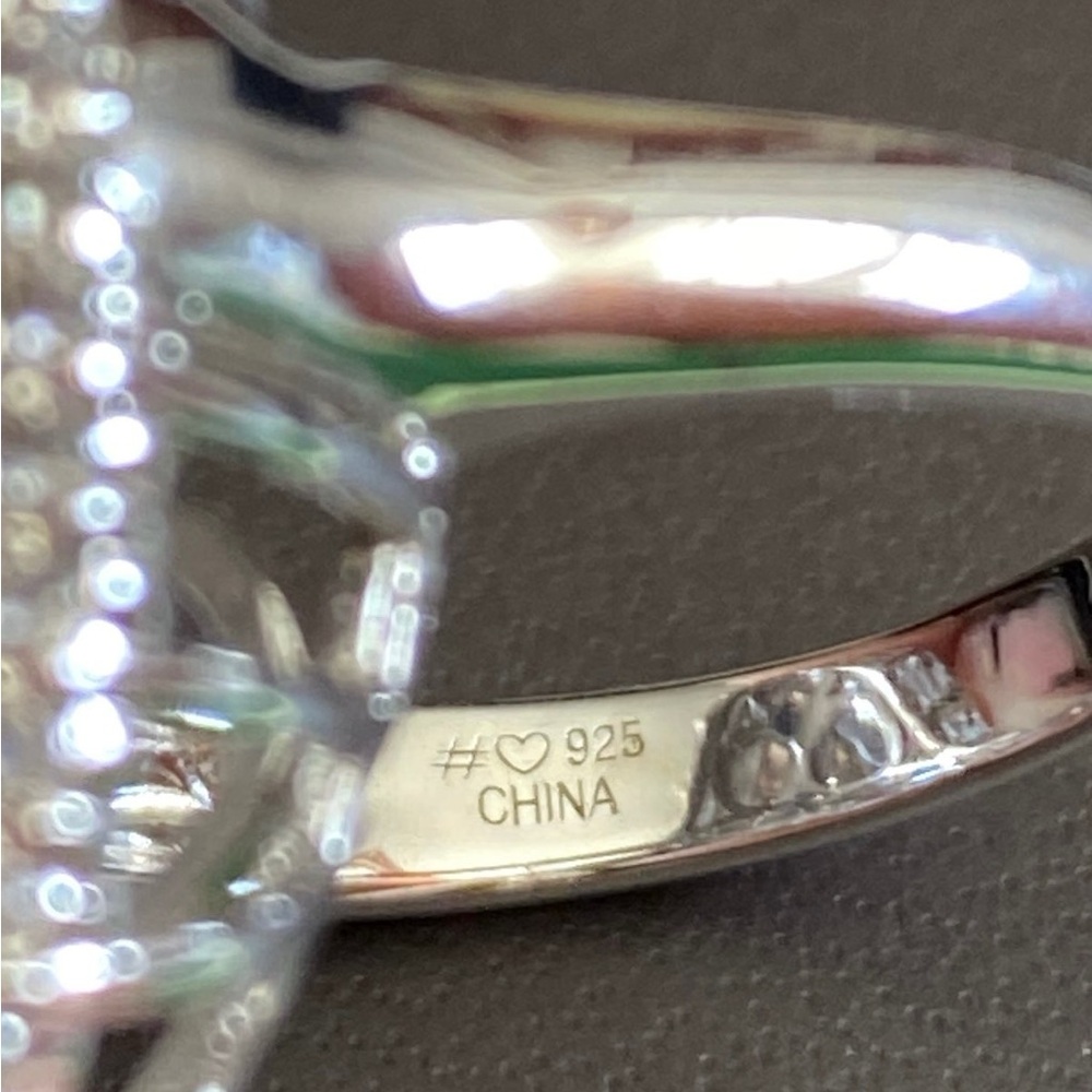ROSS SIMONS 925 Sterling Silver 4.00 ct. t.w. Round & Baguette CZ Ring Size 9 - Picture 9 of 17